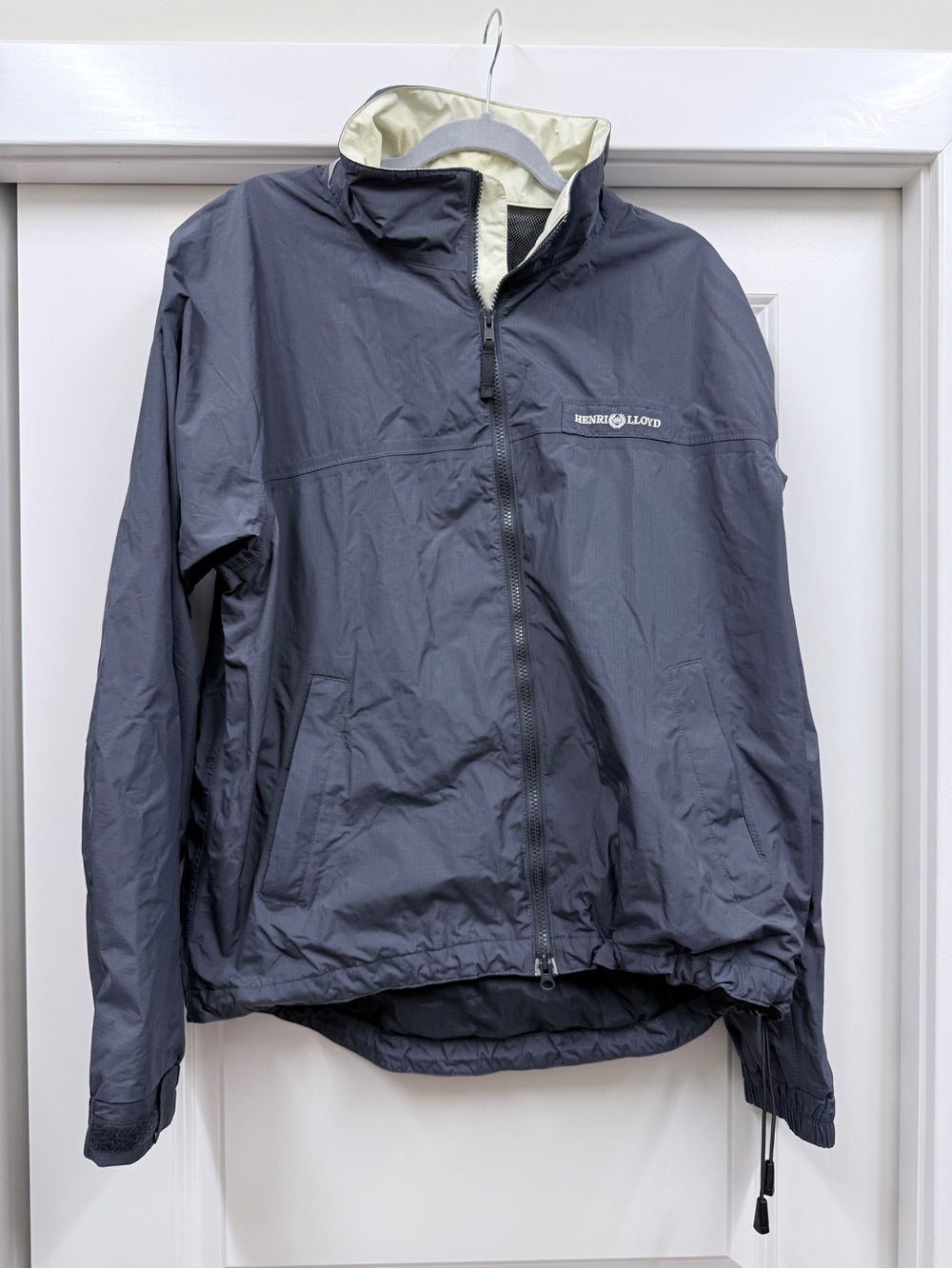 Henri-Lloyd dark navy technical sailing jacket windbreaker